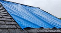 emergency roof leak protection
