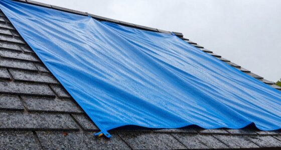 emergency roof leak protection