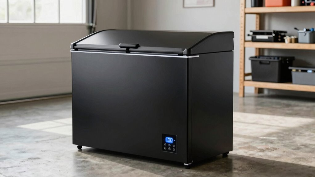energy efficient garage freezer choices