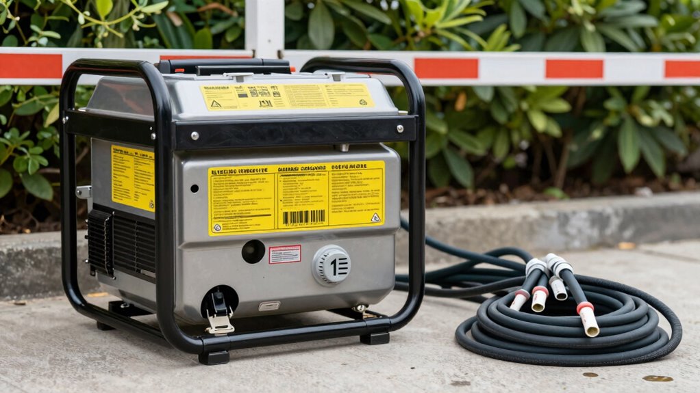 family generator safety plan