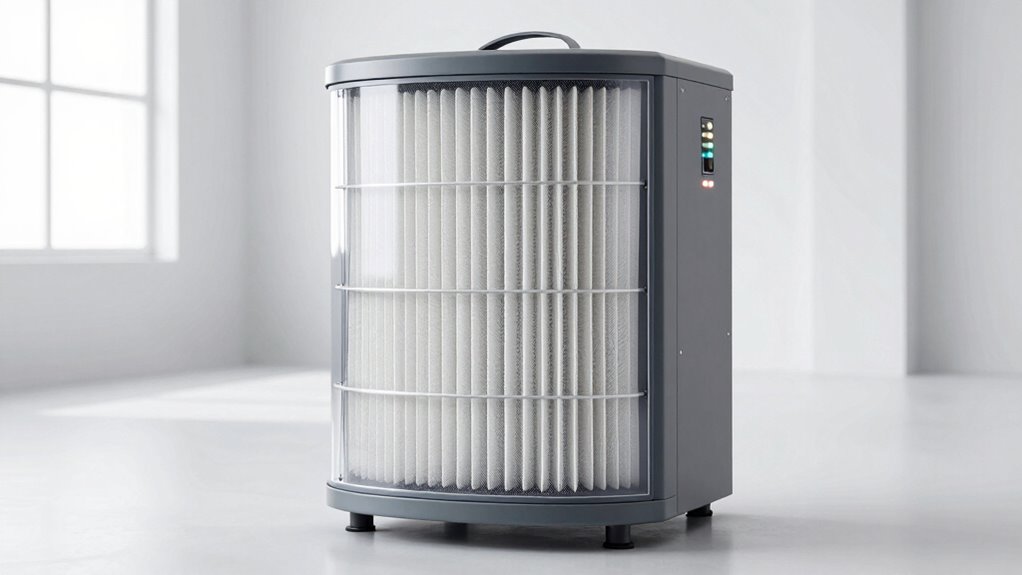 filter efficiency and capacity