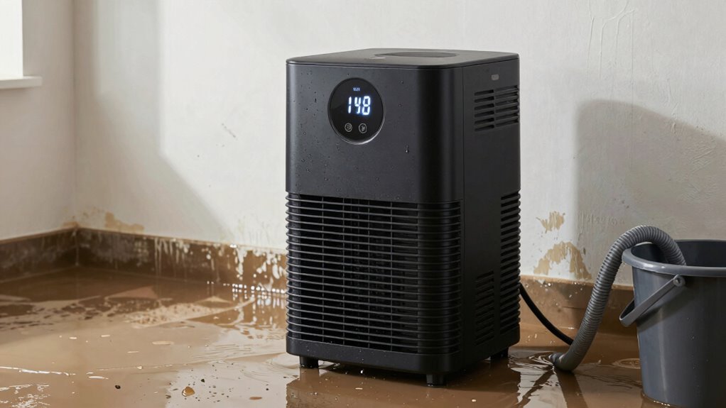 flood cleanup dehumidifier considerations