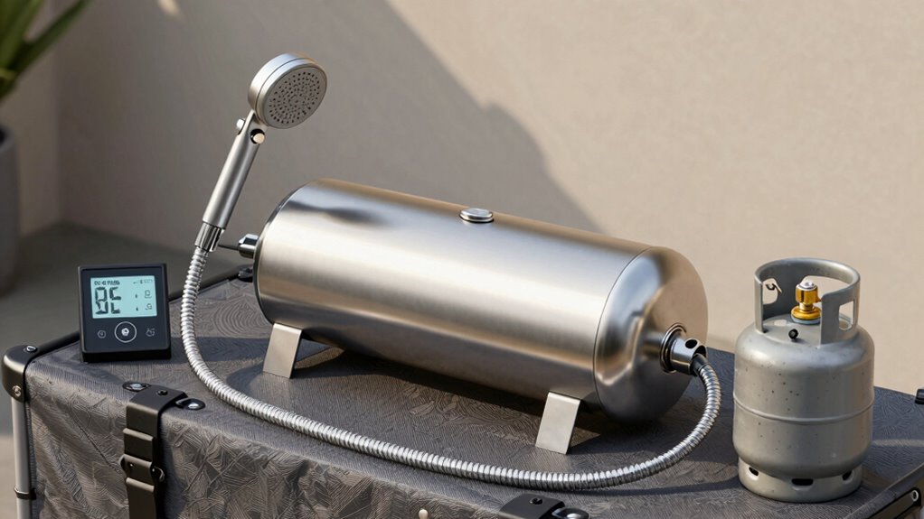 hot water safety portability
