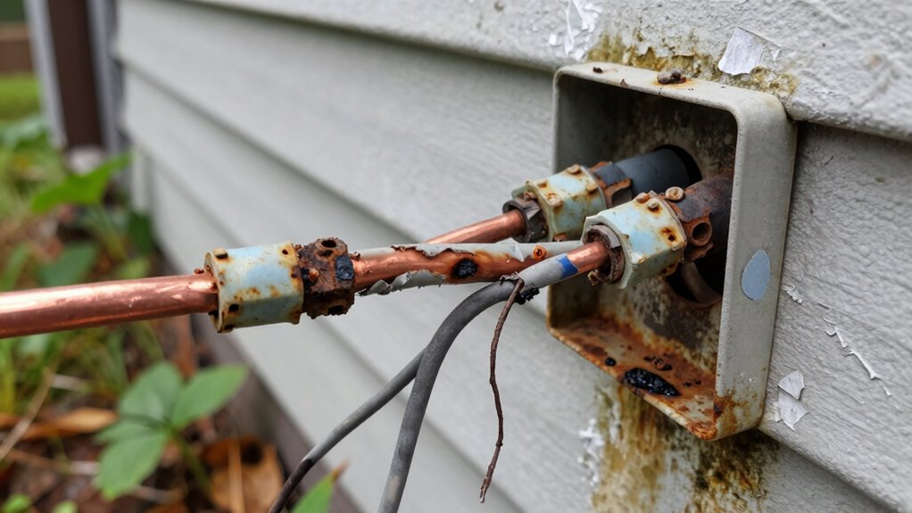 inspect outdoor wiring thoroughly