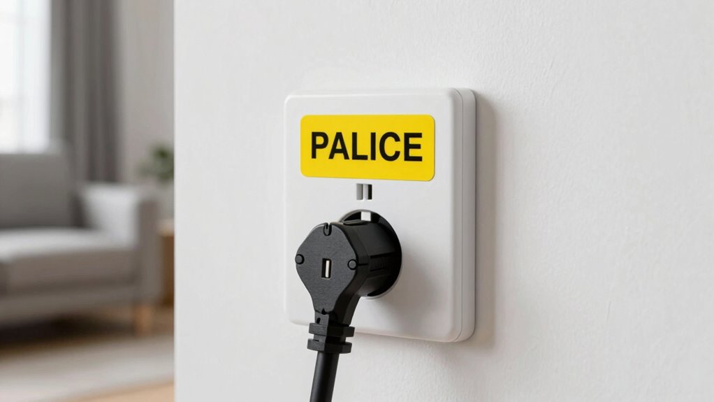 maintain accessible emergency outlet