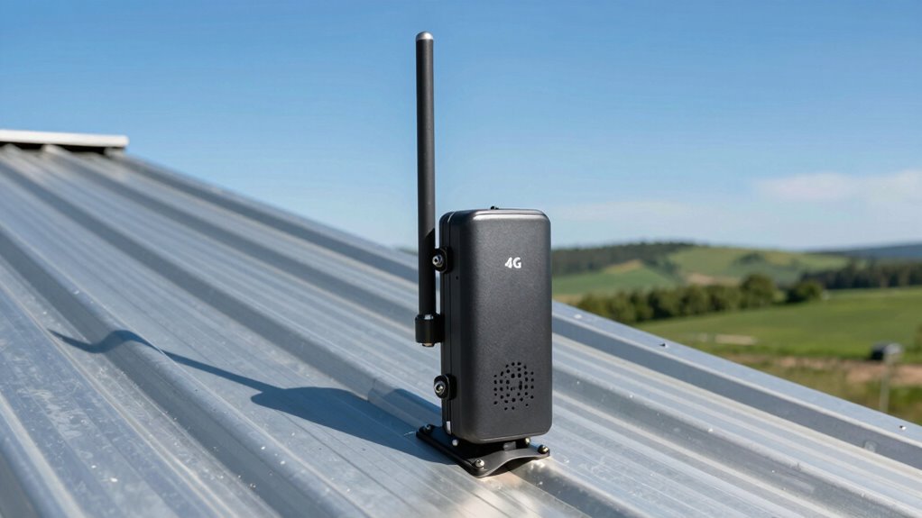 metal roof signal boosters