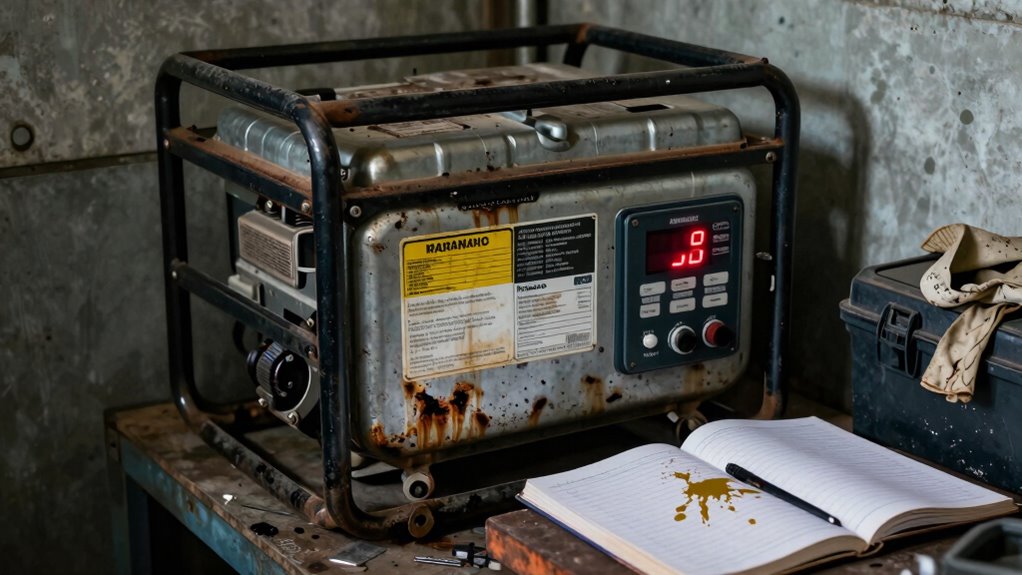 neglecting generator maintenance risks damage