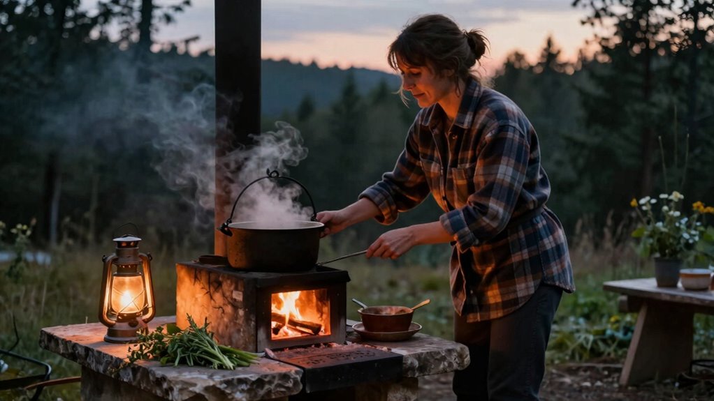 off grid cooking ensures resilience