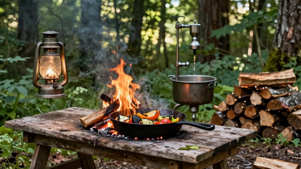 off grid cooking safety tips