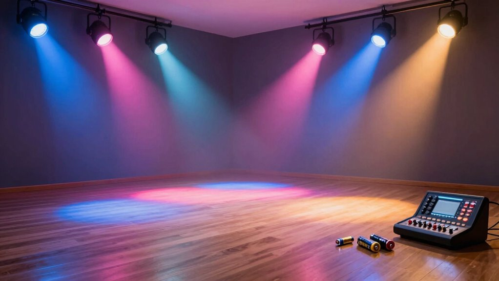 optimize lighting conserve batteries