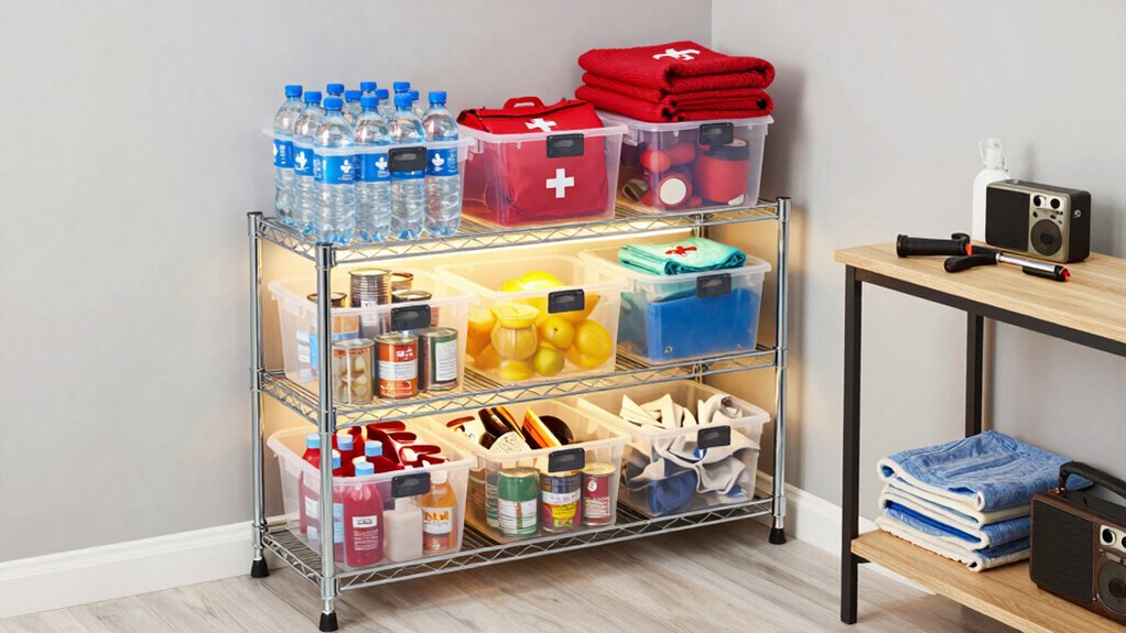 organize access update supplies