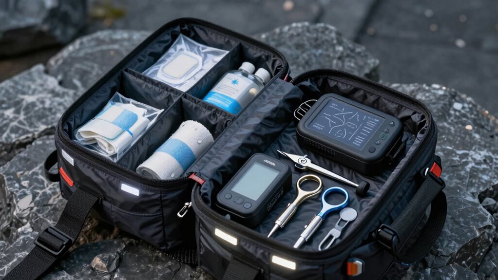 prepared organized emergency kit
