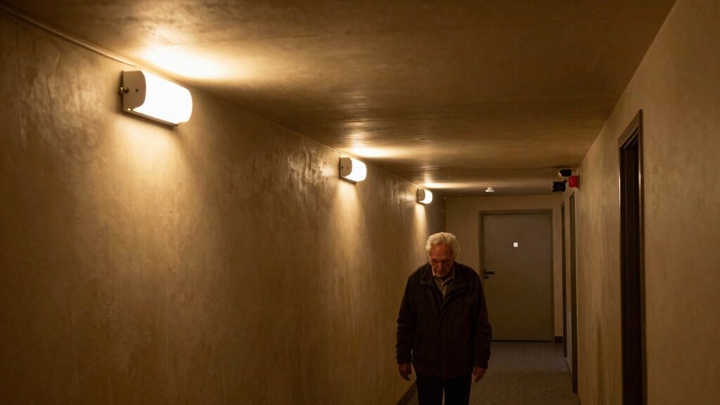 proper emergency lighting placement
