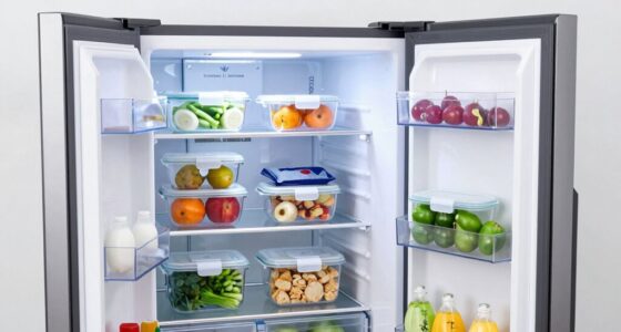 properly organize freezer contents