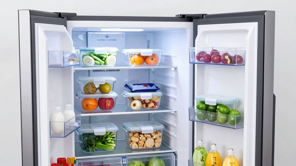 properly organize freezer contents