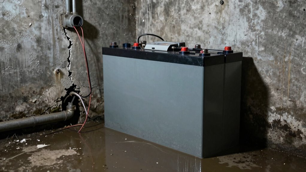 protect batteries from water