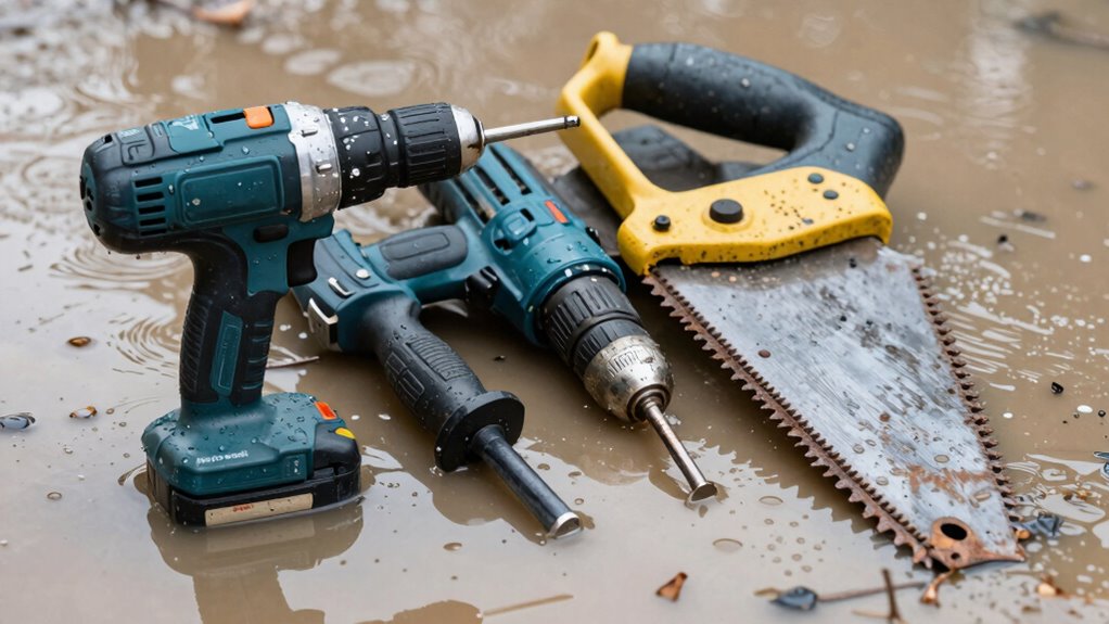 protect tools from flood damage
