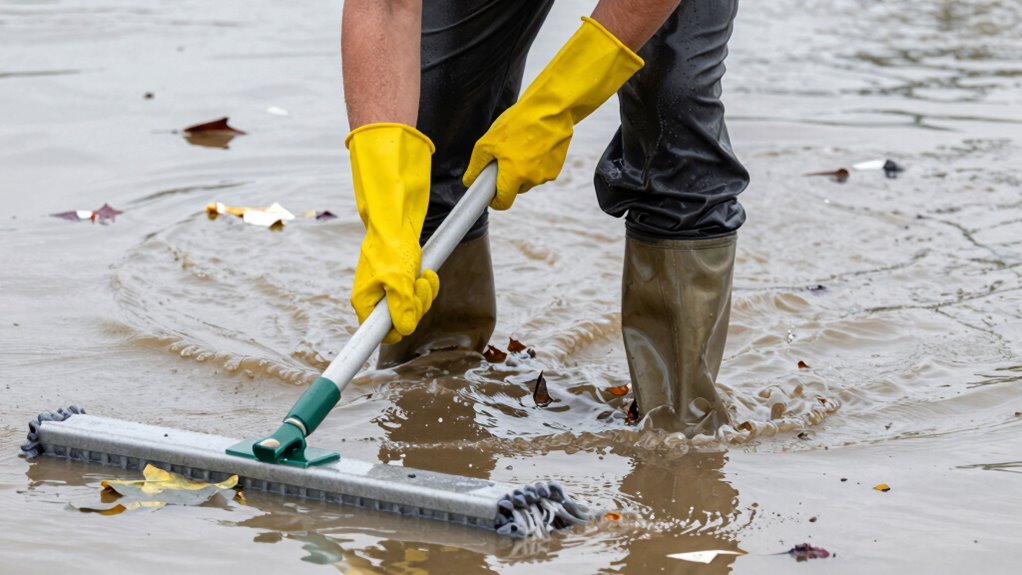protective clothing for flood cleanup