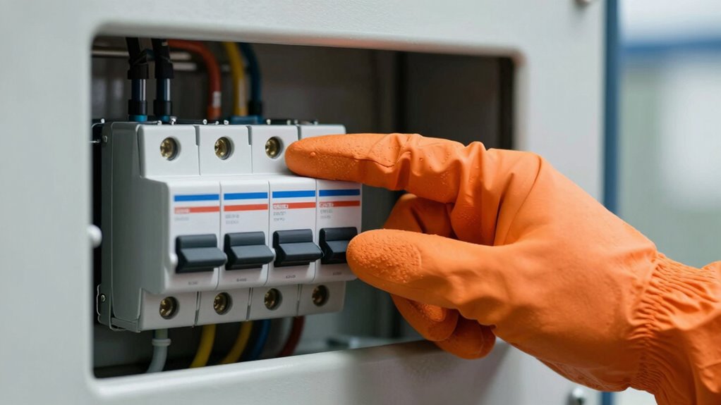 reset circuit safely quickly