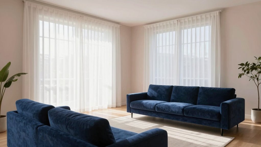 room size and color influence brightness