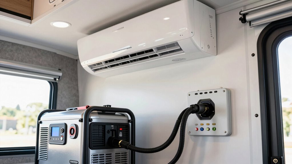 rv ac backup power