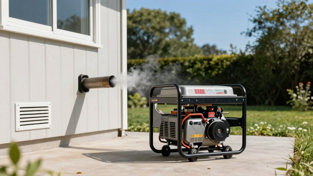 safe generator placement practices