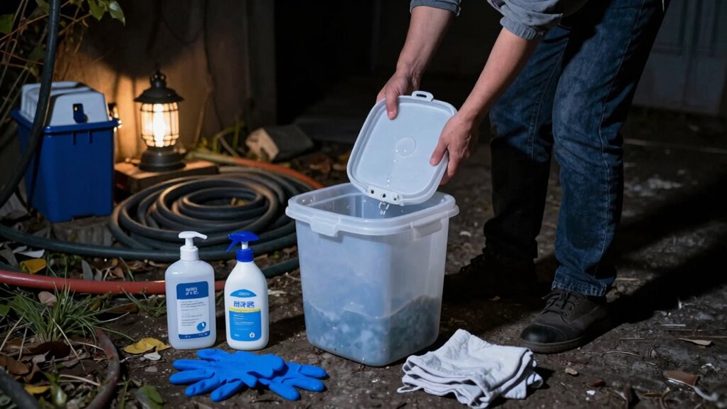 sanitation challenges during outages