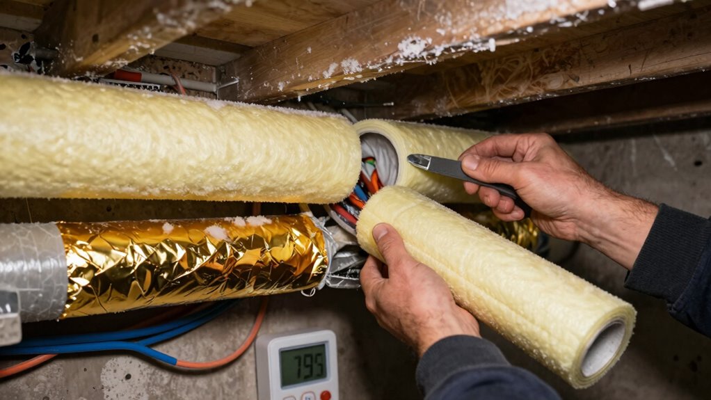 seal insulate protect pipes