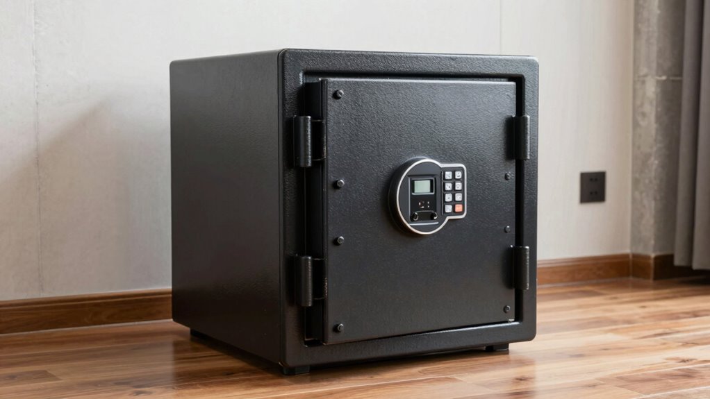 secure fireproof safe features
