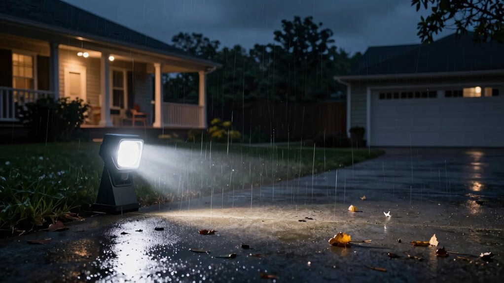 secure illuminated storm safety