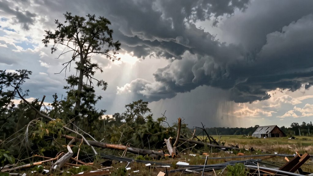 severe wind storm damage