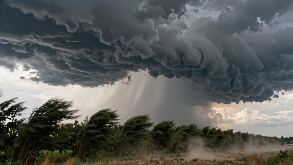 signs of approaching storms