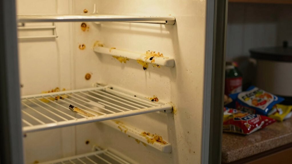 signs of refrigerator aging