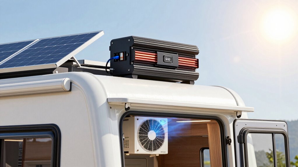 solar powered rv cooling solutions