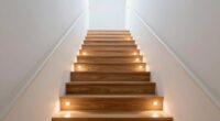 stairway battery backup lighting