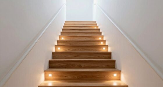 stairway battery backup lighting