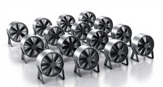 top axial fan sets