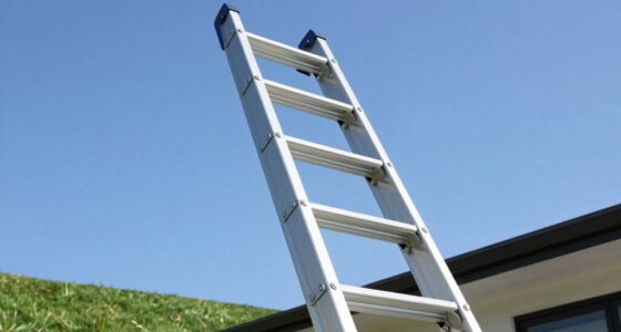 top fiberglass extension ladders