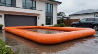 top inflatable flood barriers