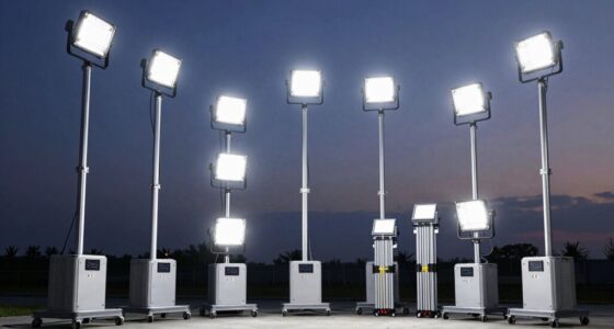 top rechargeable portable light towers