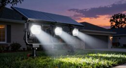 top solar security floodlights