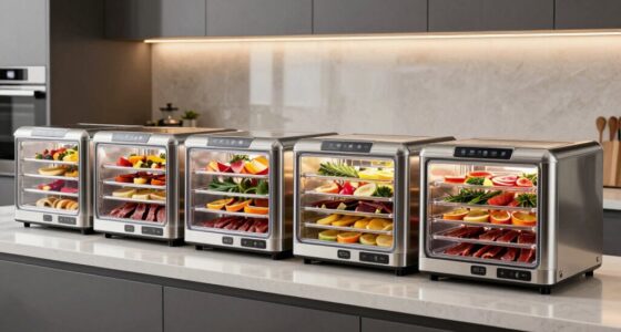 top stainless steel dehydrators