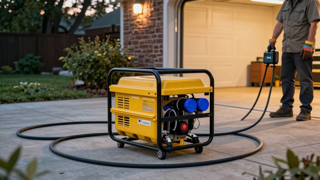 use transfer switch safely