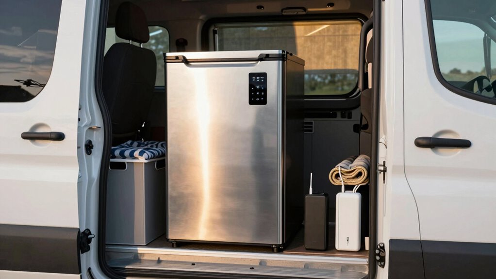 vanlife fridge freezer essentials