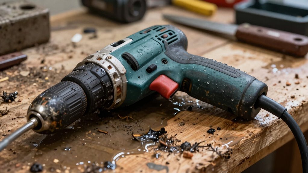 visual water damage inspection