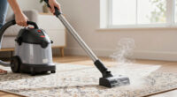 This Heavy-Duty Steam Cleaner Made My 10-Year-Old Rug Look New (I Had No Idea It Was So Gross!)