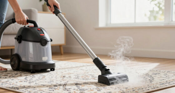This Heavy-Duty Steam Cleaner Made My 10-Year-Old Rug Look New (I Had No Idea It Was So Gross!)
