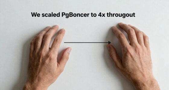 We scaled PgBouncer to 4x throughput