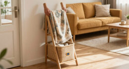 Aldi's Best-Selling Blanket Storage Ladder Is Finally Back
