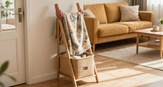 Aldi's Best-Selling Blanket Storage Ladder Is Finally Back